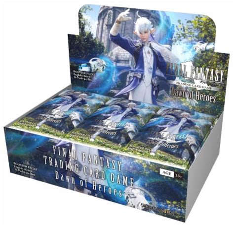 booster box rarity distribution final fantasy tcg|Dawn of Heroes Booster Box .